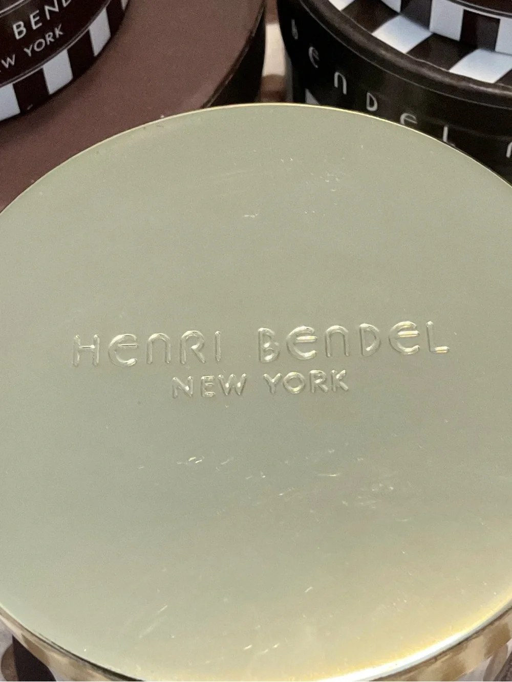 Henri Bendel SUITE 712 Candle 14.5oz Modern Clear Glass